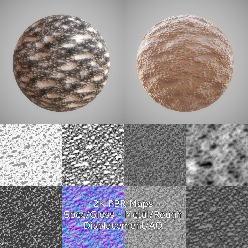 25 Seamless PBR Materials Collection Vol 1 Texture_3