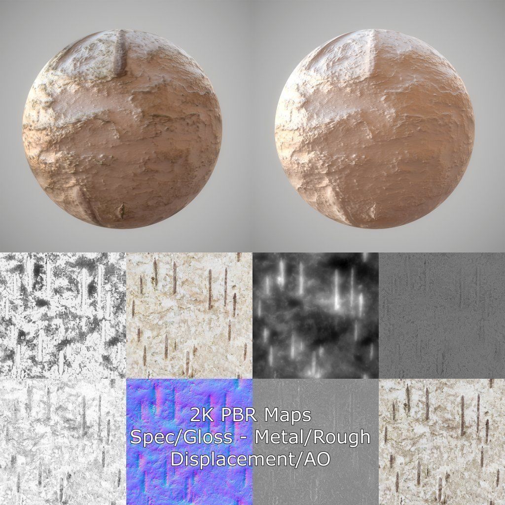 25 Seamless PBR Materials Collection Vol 1 Texture_2