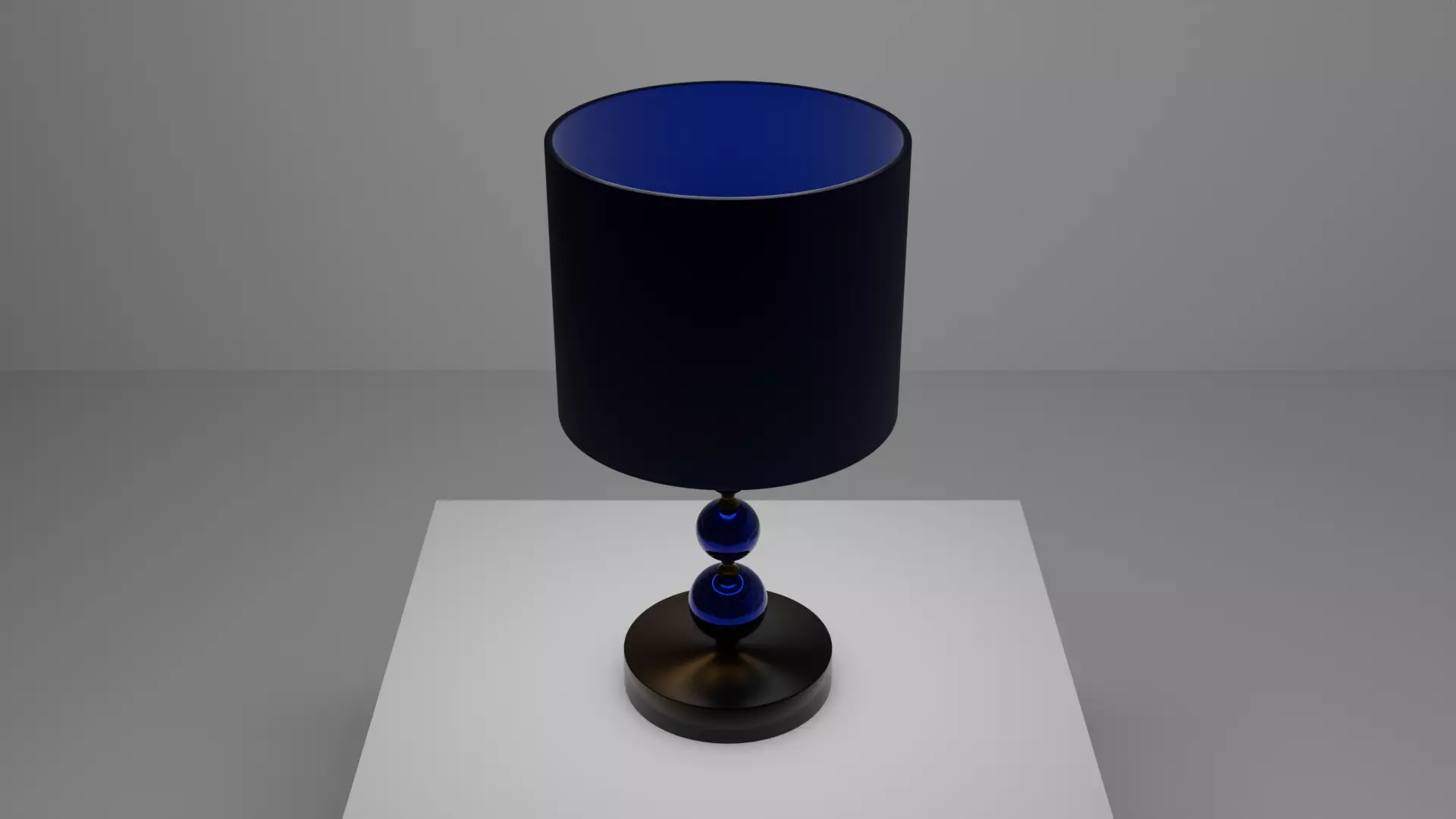 Crystal Table Lamp Free low-poly 3D model