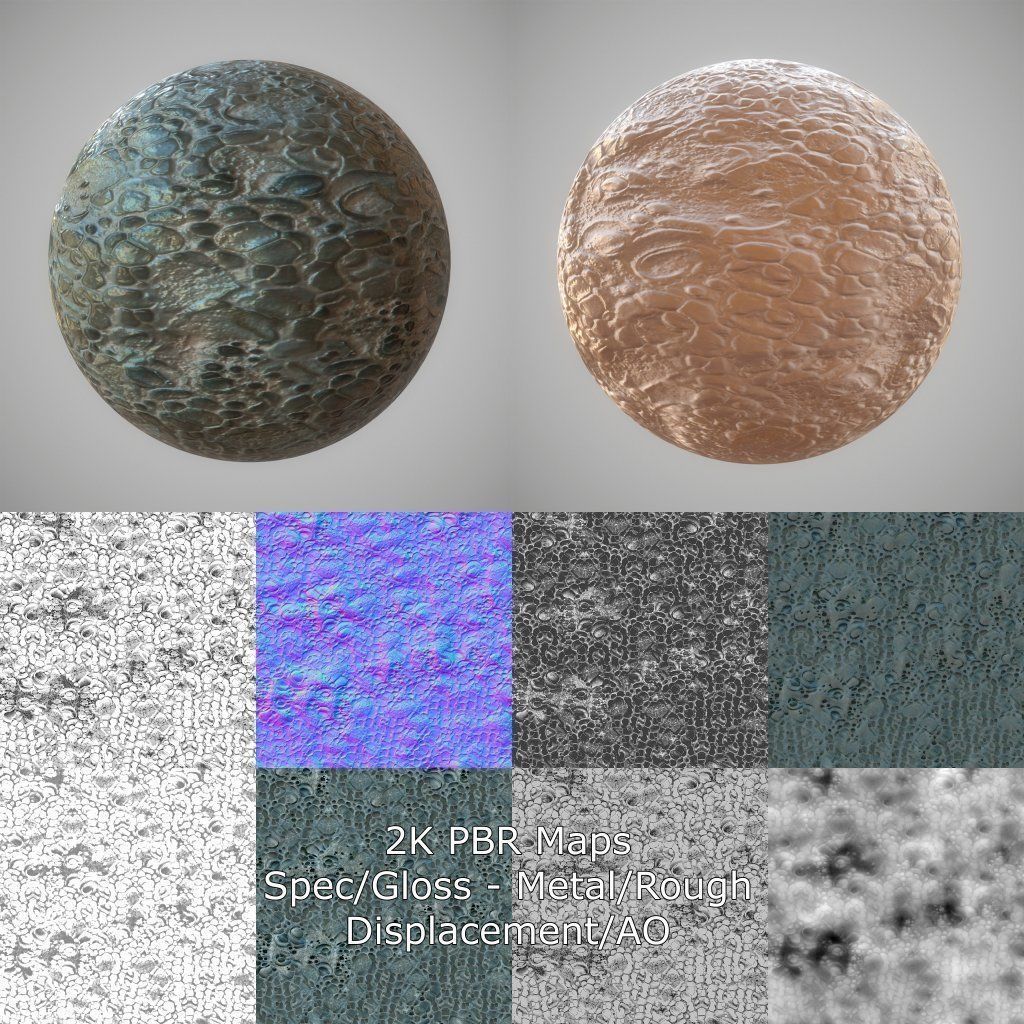 25 Seamless PBR Materials Collection Vol 2 Texture_4