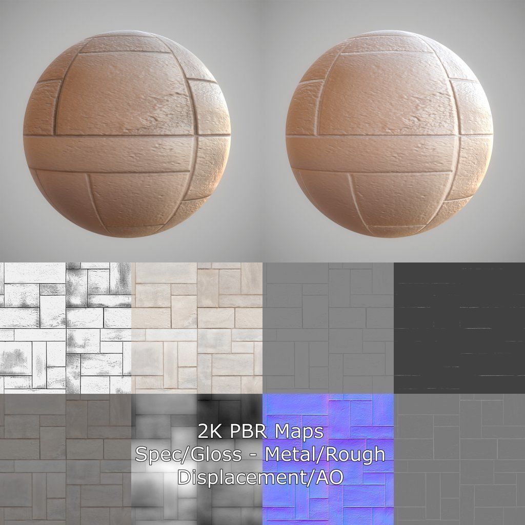 25 Seamless PBR Materials Collection Vol 2 Texture_1