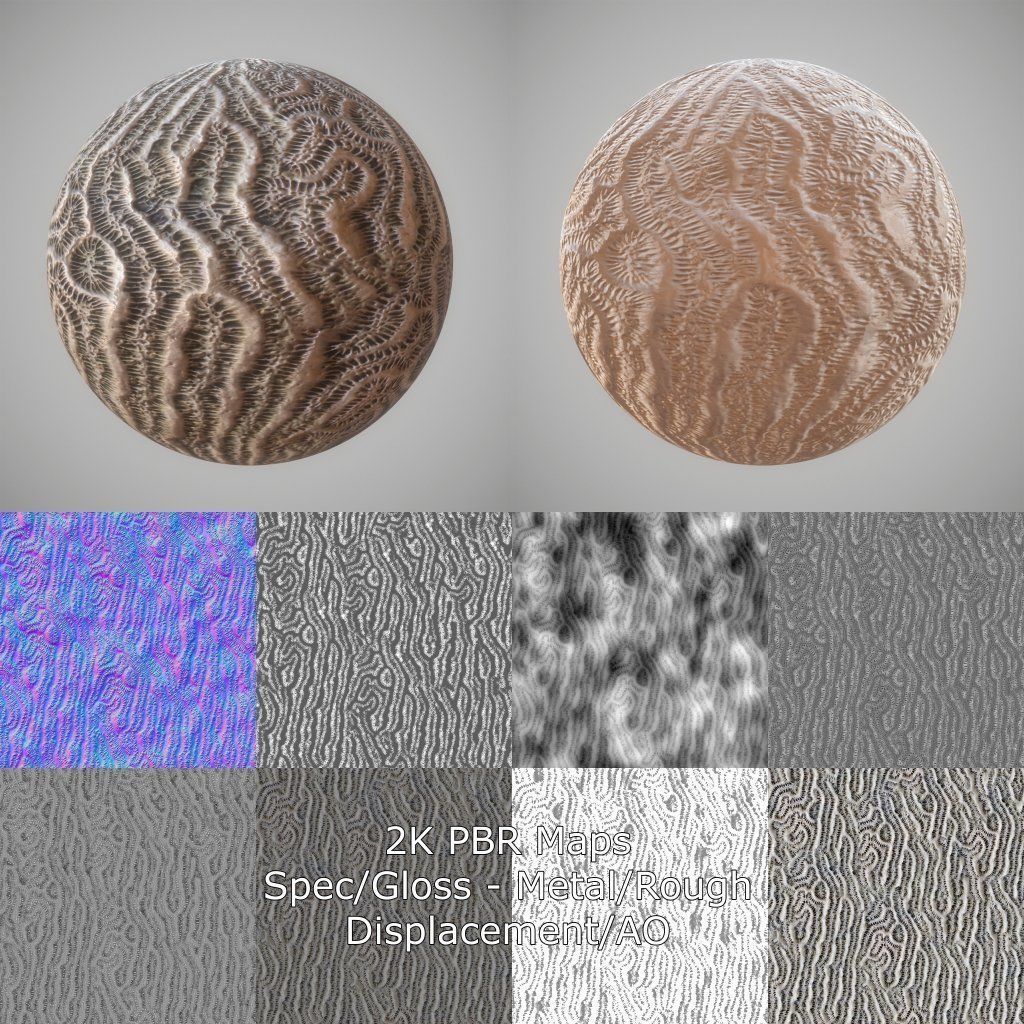 25 Seamless PBR Materials Collection Vol 2 Texture_3