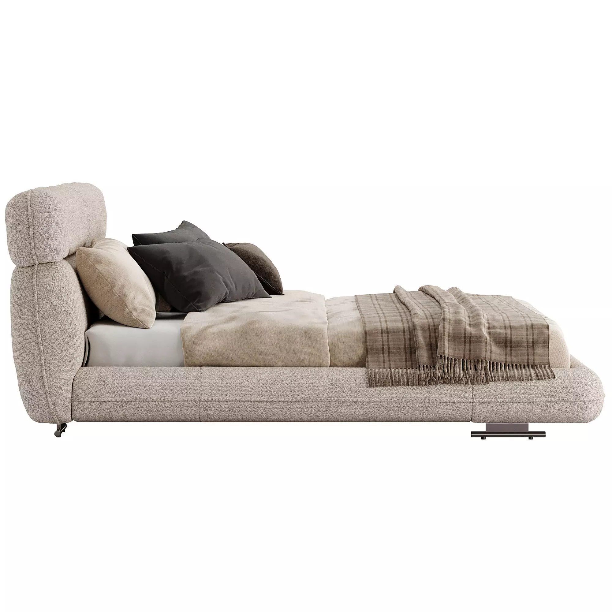 Libra Bed by Minotti 3D model_6