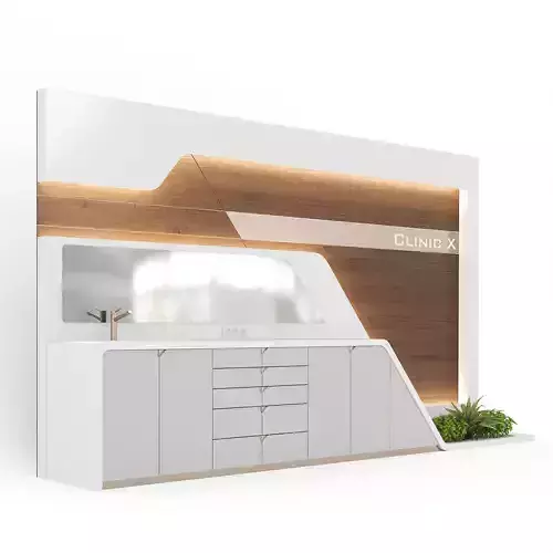 Hiworc Medical Clinic Cabinet Set 4