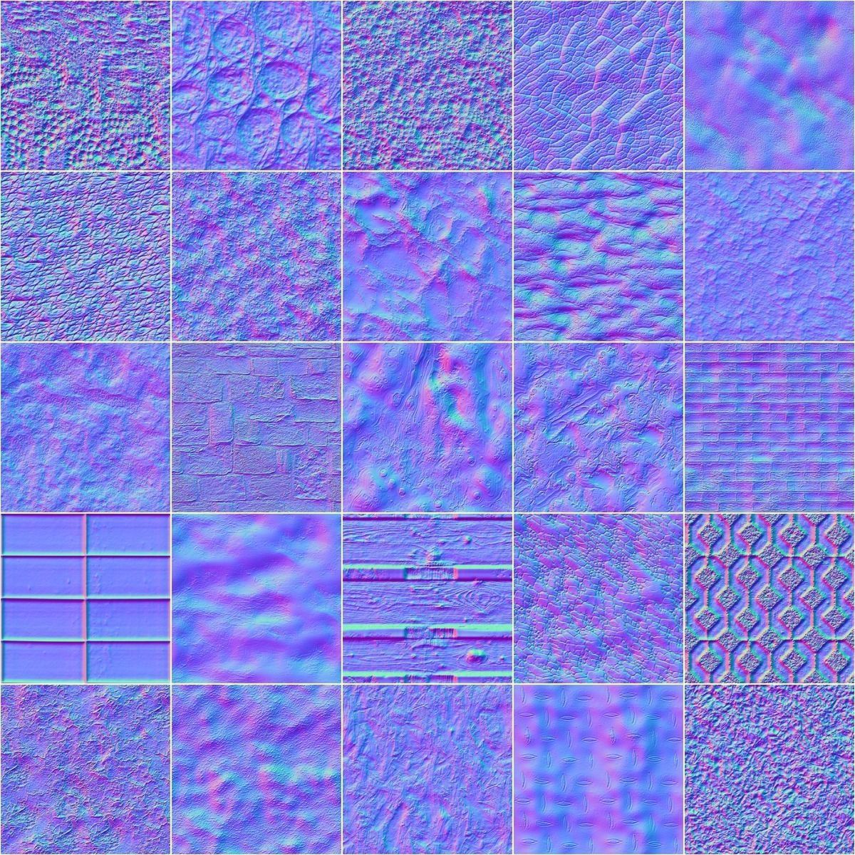 25 Seamless PBR Materials Collection Vol 3 Texture_5