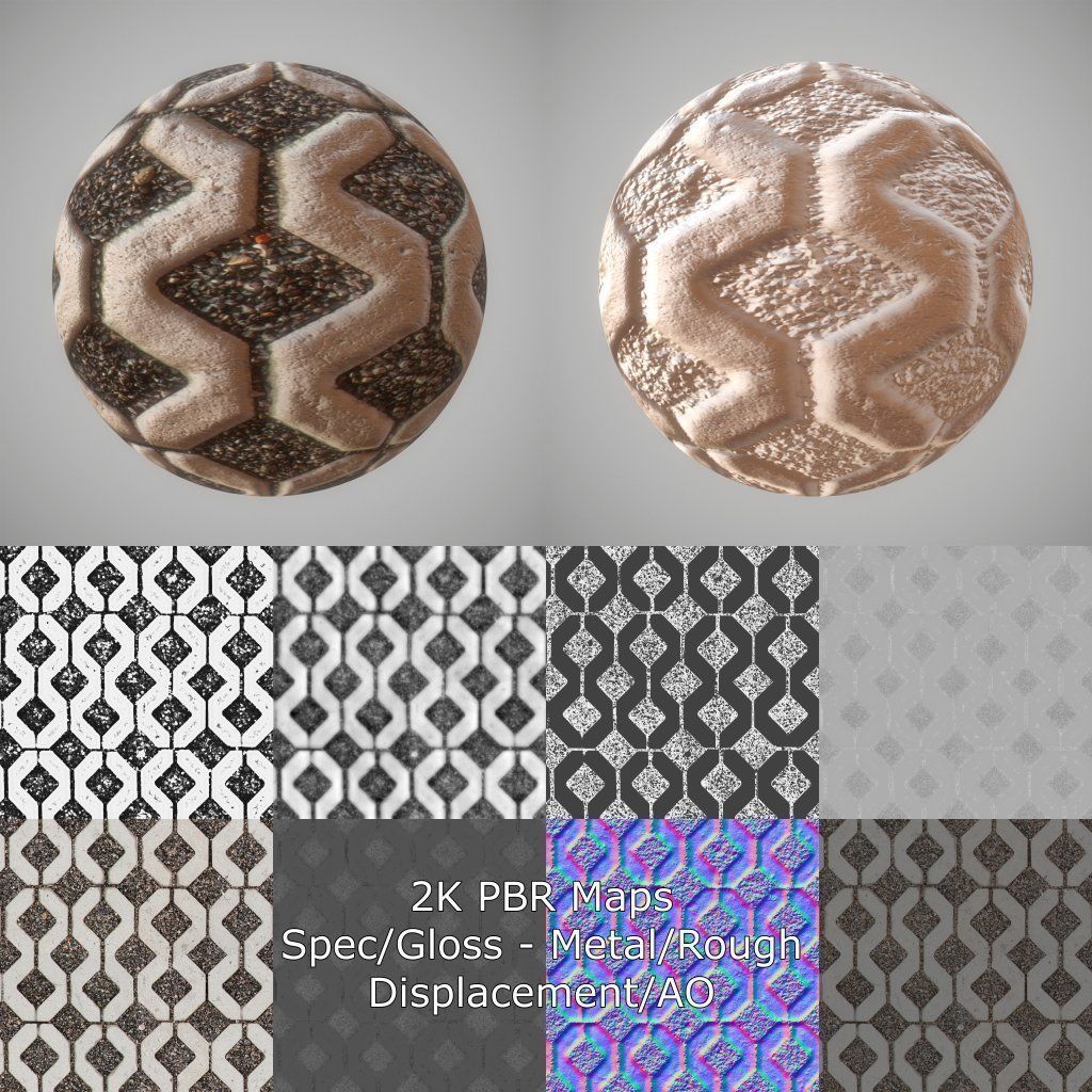 25 Seamless PBR Materials Collection Vol 3 Texture_3