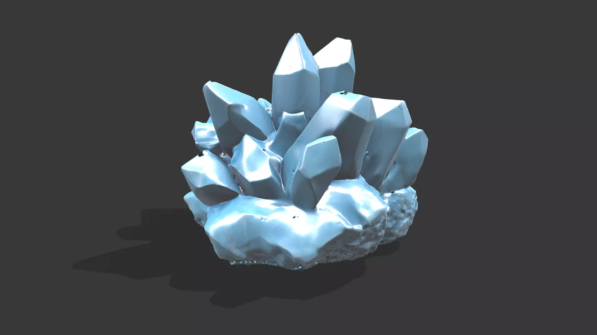 Crystall Blue 3D model_5
