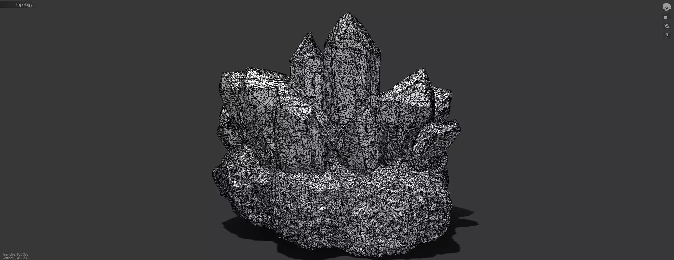 Crystall Blue 3D model_10