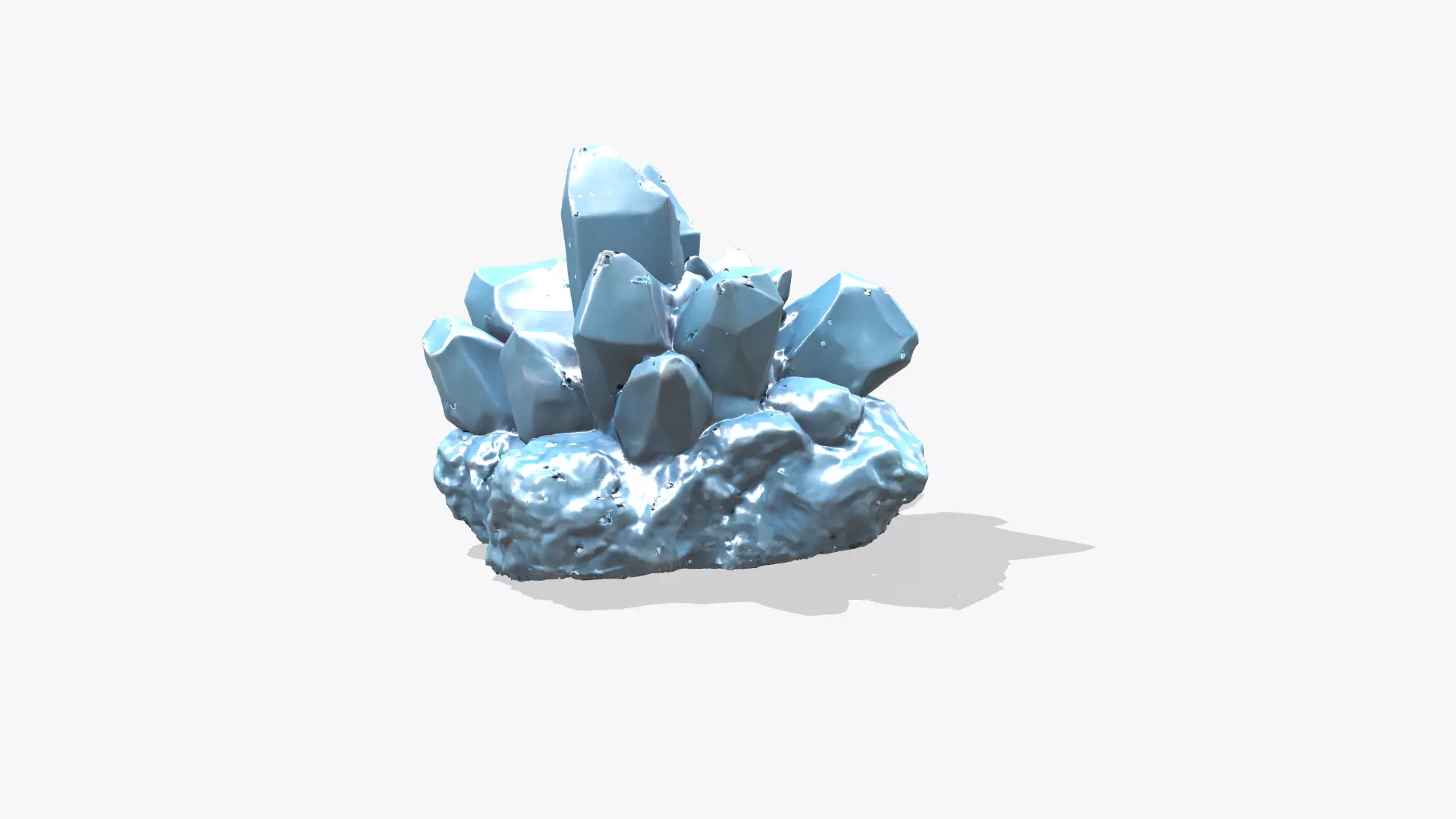 Crystall Blue 3D model_9