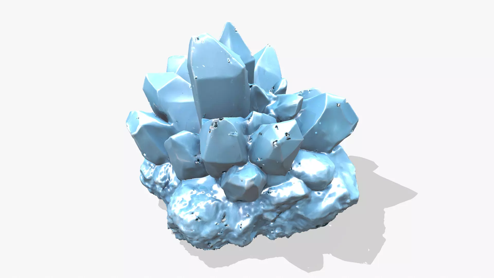 Crystall Blue 3D model_7