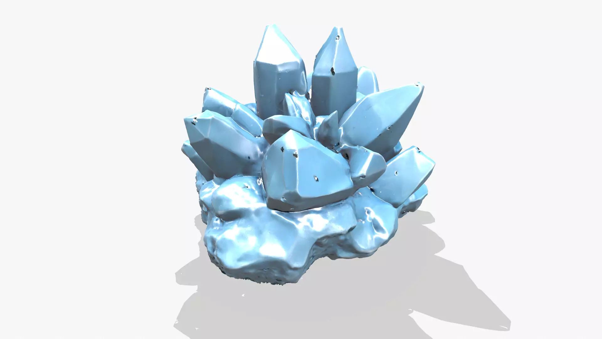 Crystall Blue 3D model_8