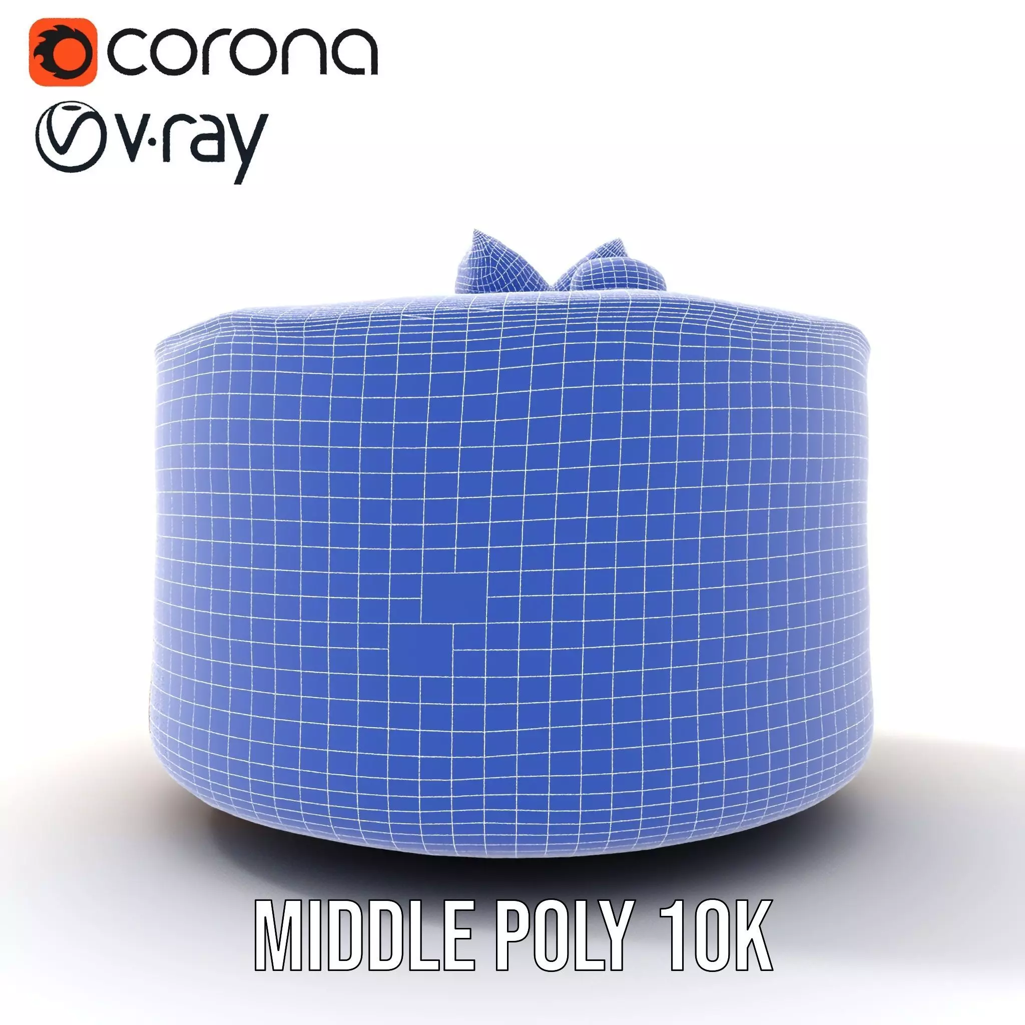 Blueberry Cheesecake Delight model pack Low-poly 3D model_27