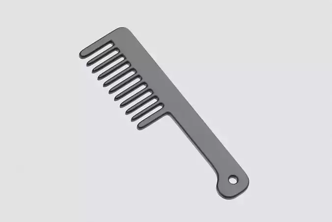 Hair comb 3d model