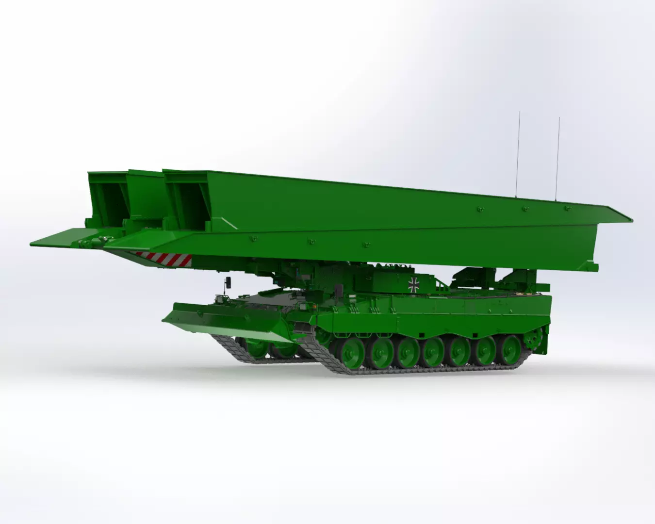 Panzerschnellbruecke Leguan Prototyp1 Free 3D print model