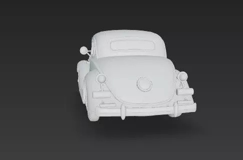 Duesenberg J Series 3D Model  Classic Luxury Car 3D print model_11
