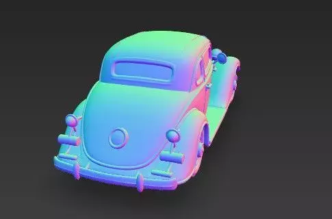 Duesenberg J Series 3D Model  Classic Luxury Car 3D print model_25