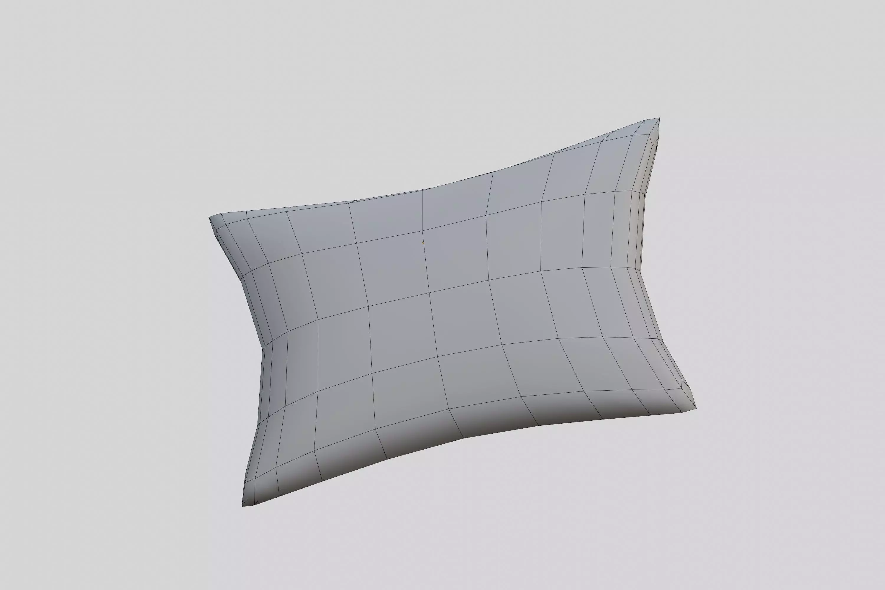 Pillow 3d model Low-poly 3D model_7