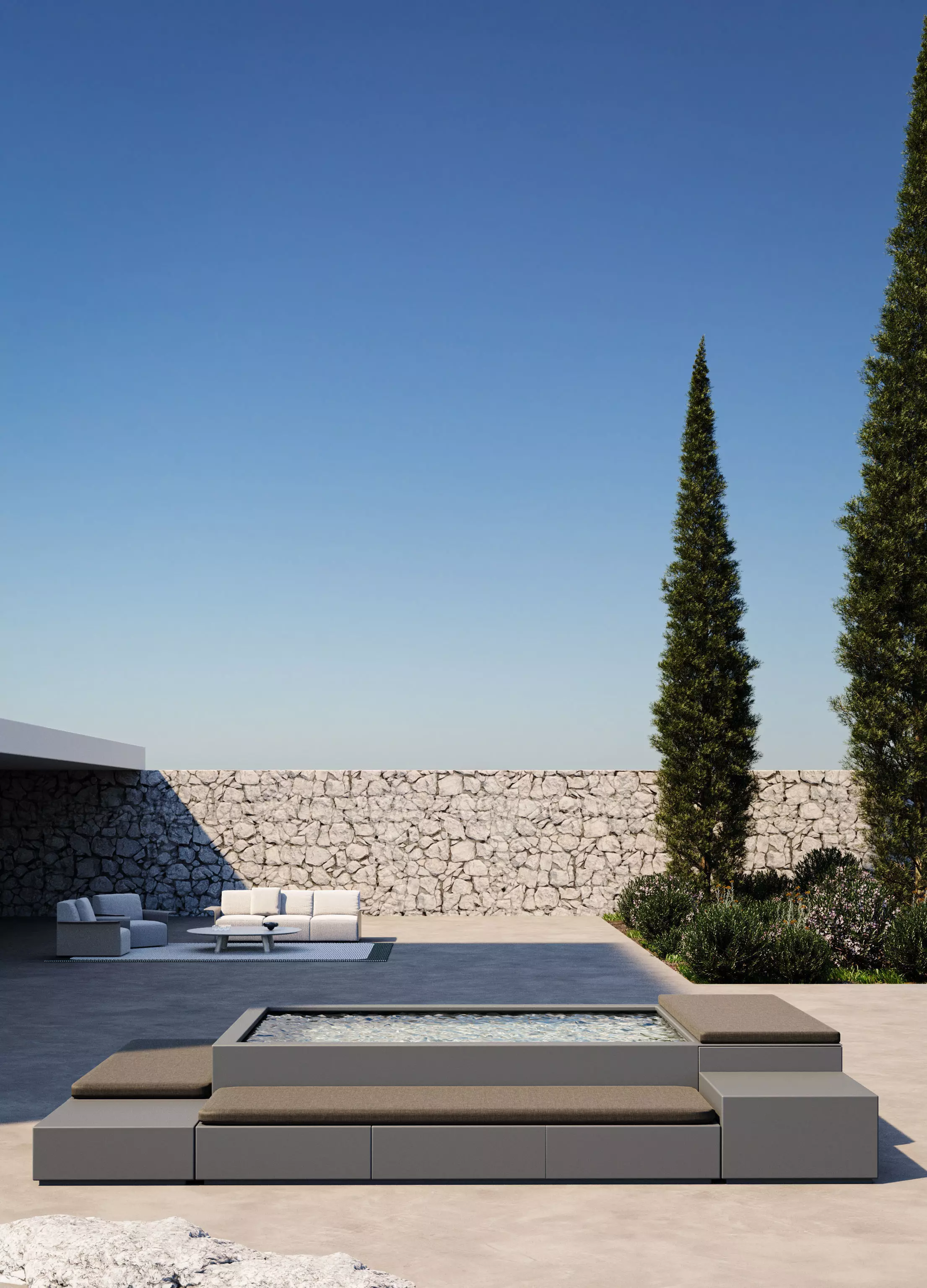 Poolins Modular swimmingpool scenes 3D model_1