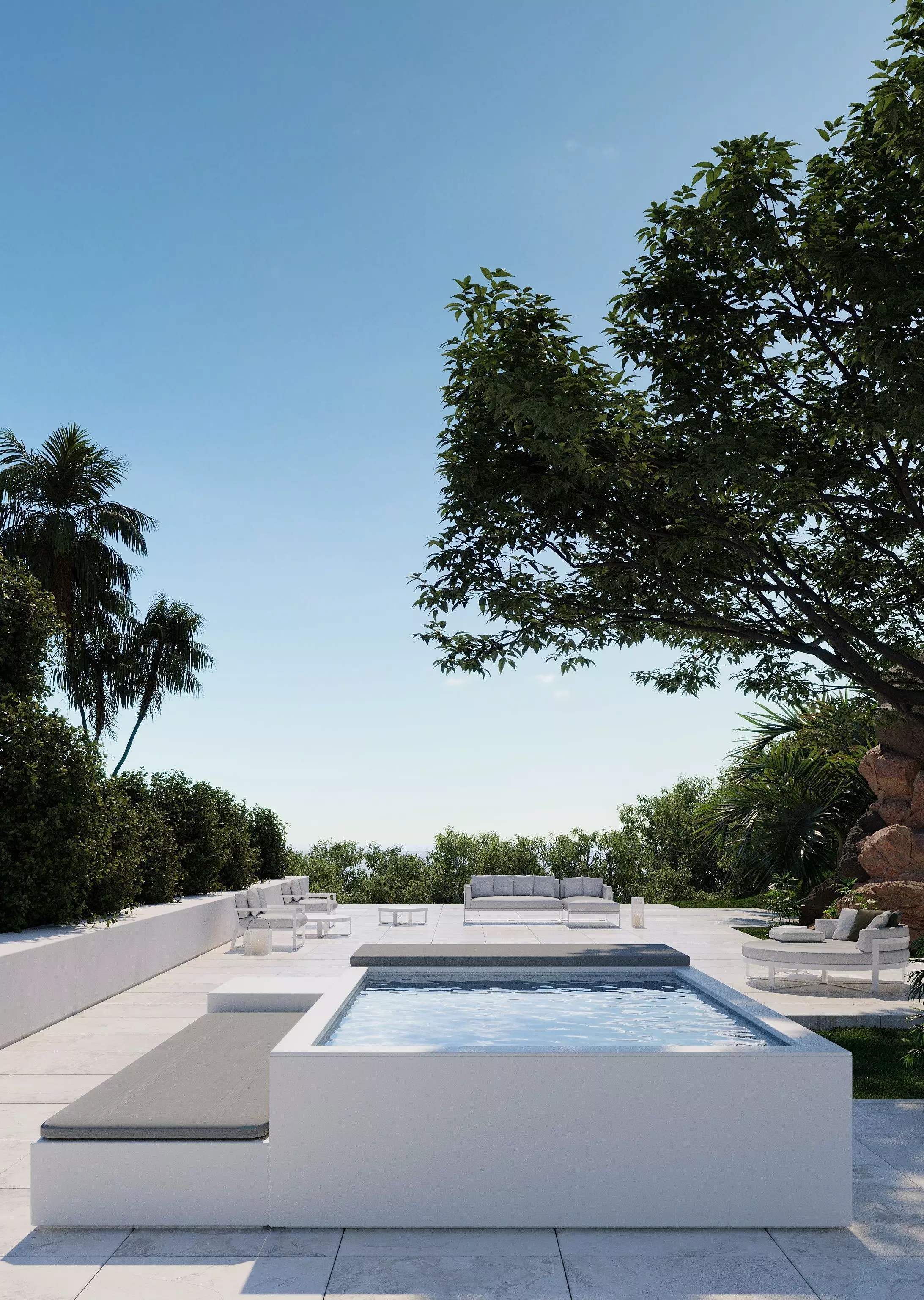 Poolins Modular swimmingpool scenes 3D model_2