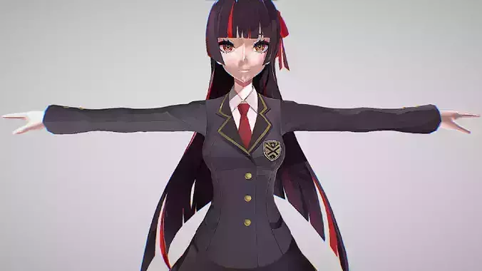 AI Karen Nikaido - Tokyo Cronos - Cute Anime Character