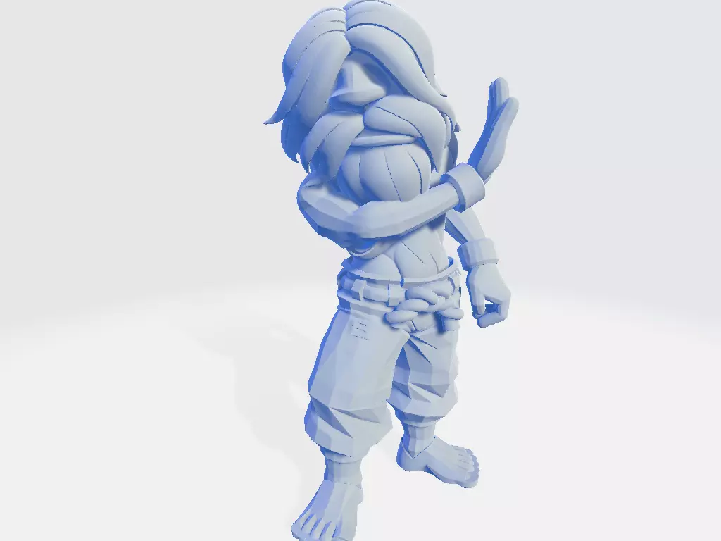 Metal Slug - Hyakutaro Ichimonji - Best not 3D print model_1