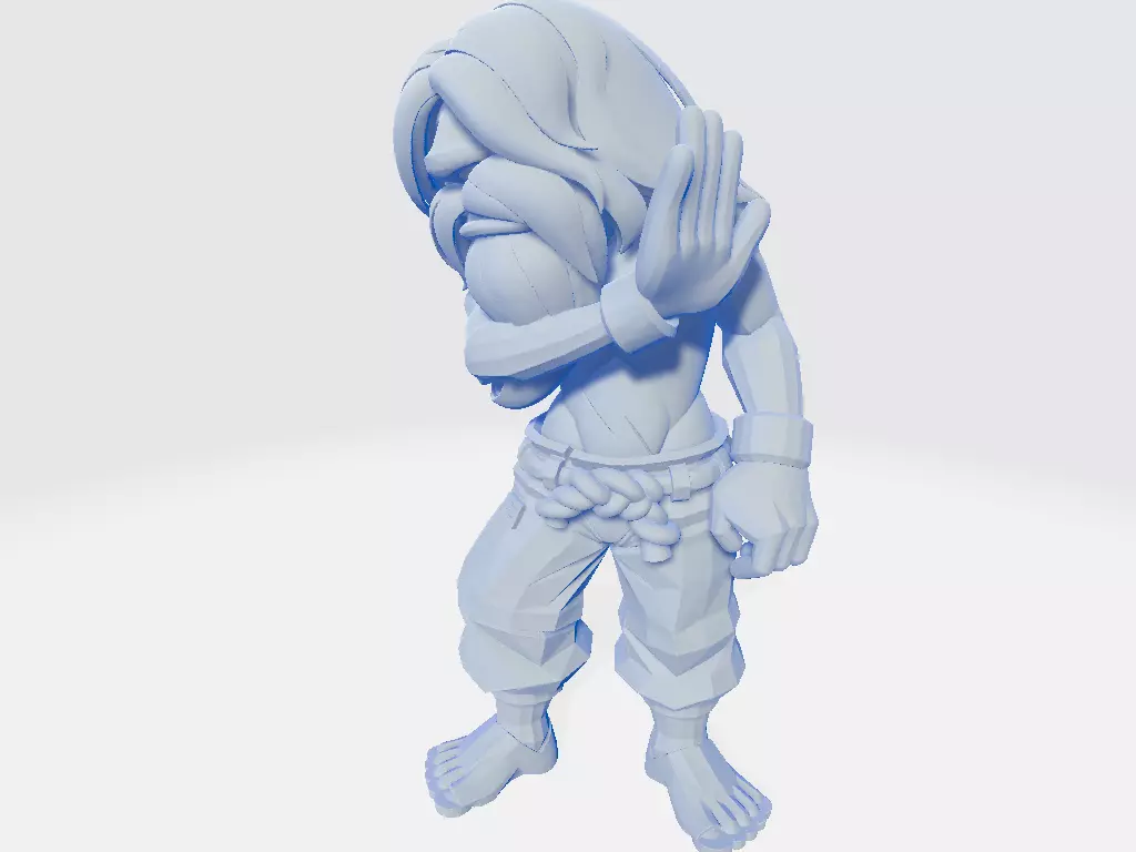 Metal Slug - Hyakutaro Ichimonji - Best not 3D print model_2