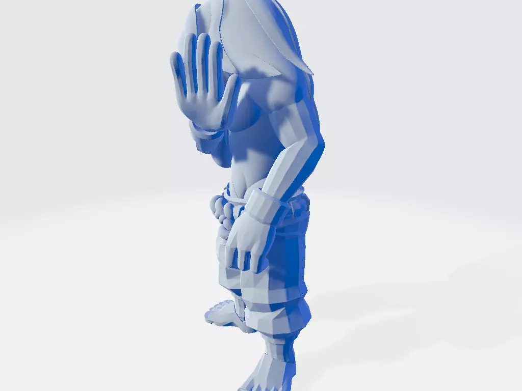 Metal Slug - Hyakutaro Ichimonji - Best not 3D print model_3