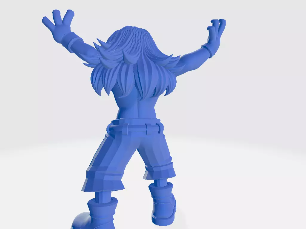 Metal Slug - Hyakutaro Ichimonji - Give me a hug 3D print model_4
