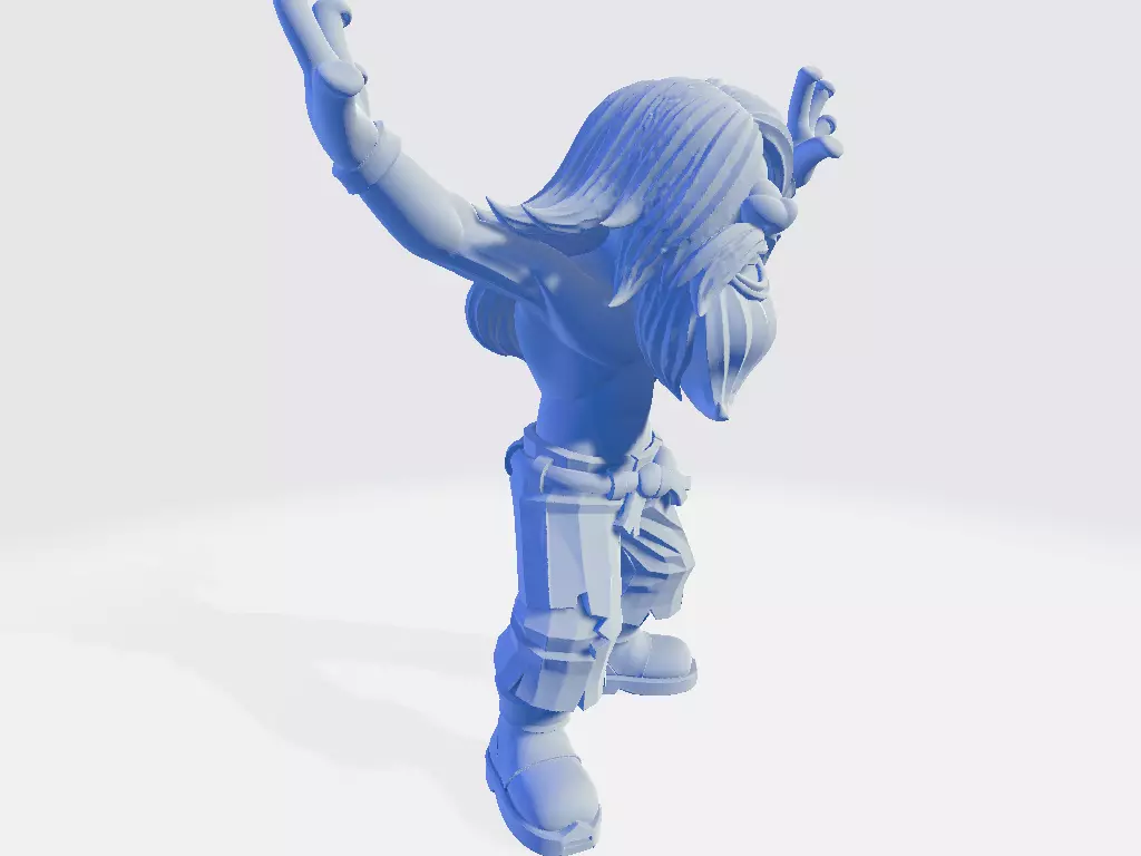 Metal Slug - Hyakutaro Ichimonji - Give me a hug 3D print model_6