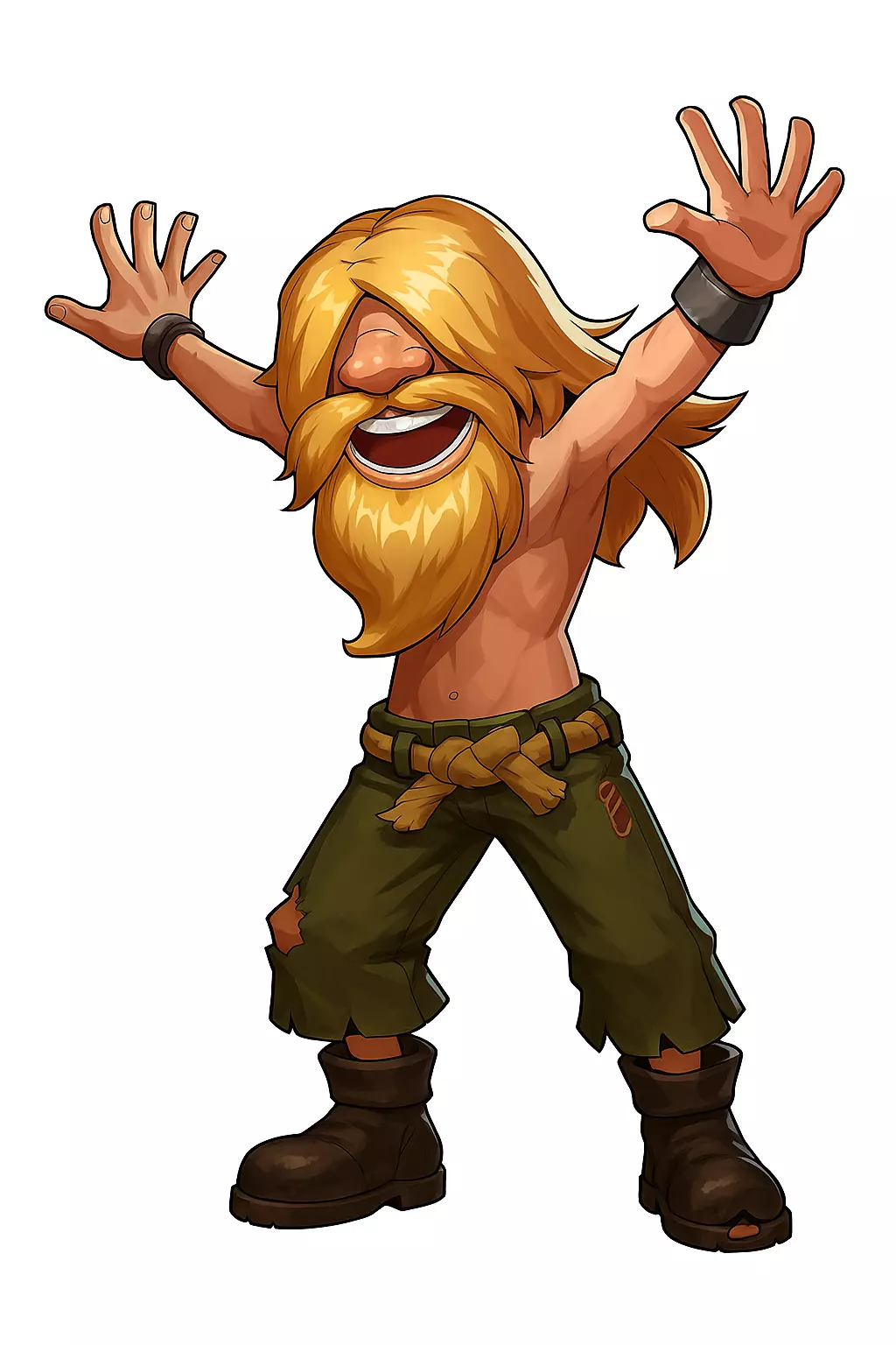 Metal Slug - Hyakutaro Ichimonji - Give me a hug 3D print model_0