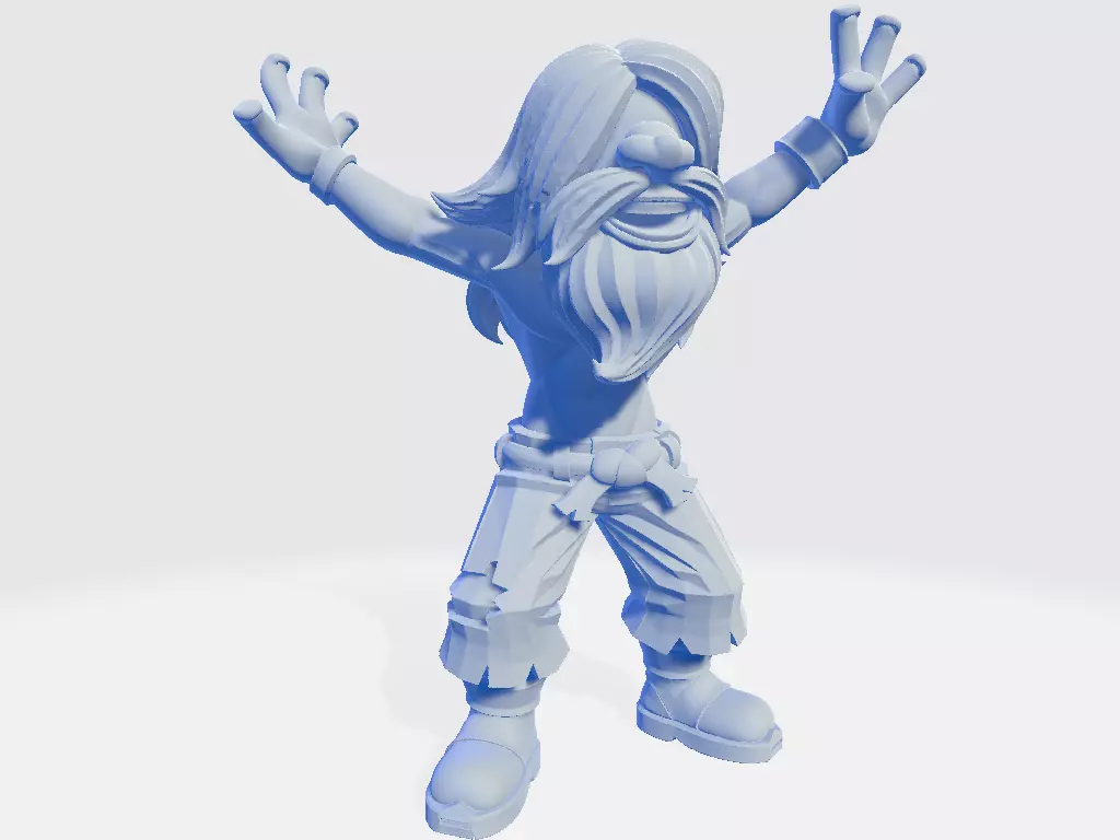 Metal Slug - Hyakutaro Ichimonji - Give me a hug 3D print model_1