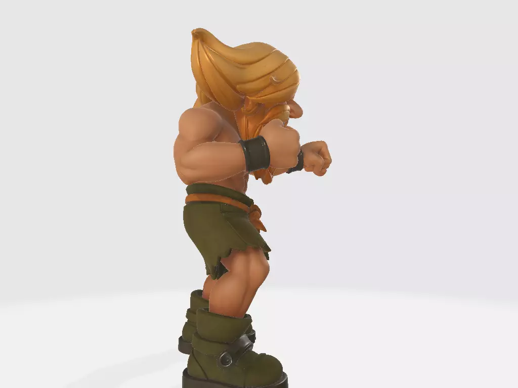 Metal Slug - Hyakutaro Ichimonji - Punch 3D print model_5