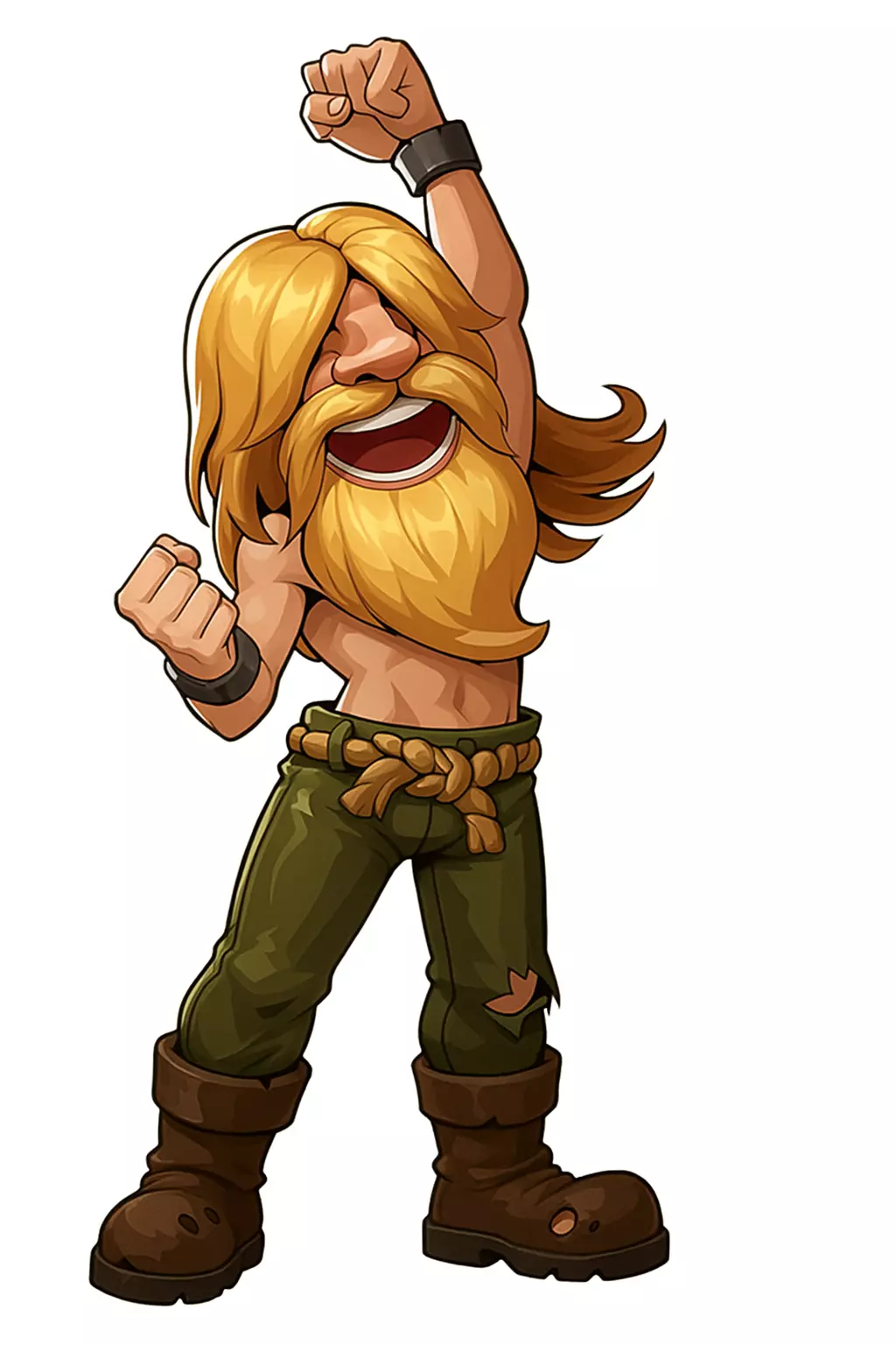 Metal Slug - Hyakutaro Ichimonji - Shoryuken 3D print model_0