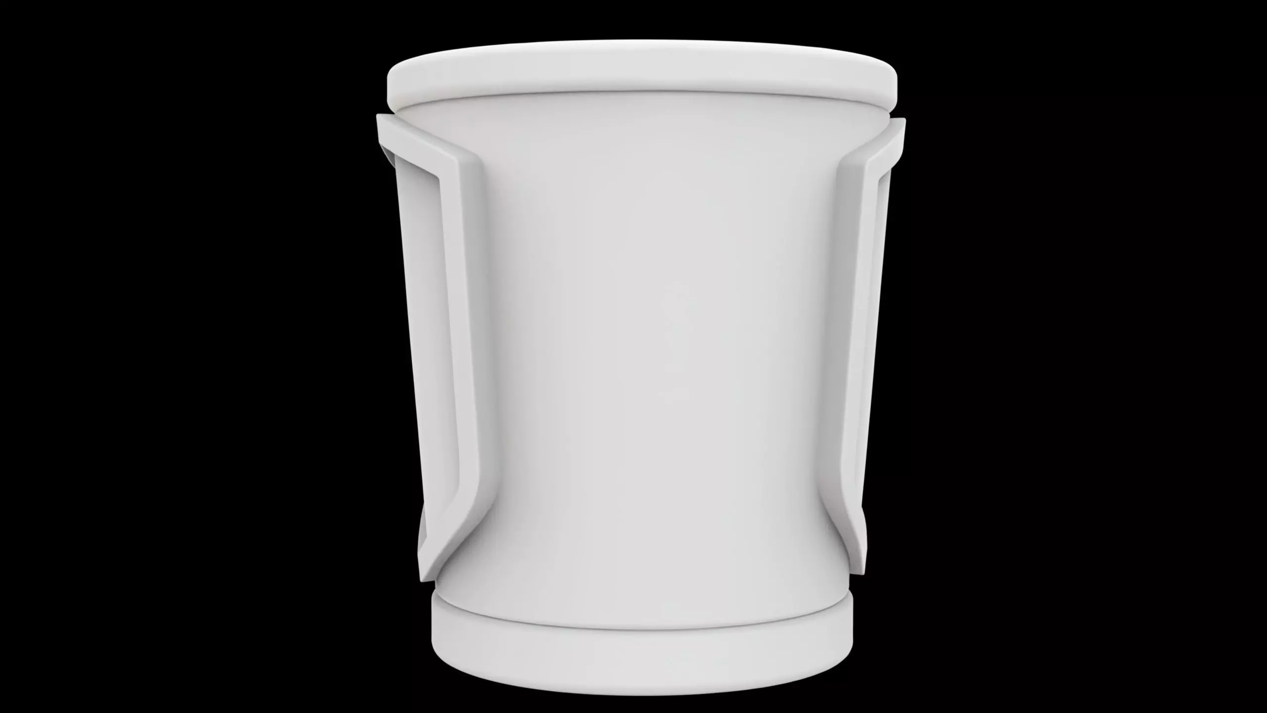 Frost Shield One-Handle Pint Cozy 3D Printable Utility Holder 3D print model_5