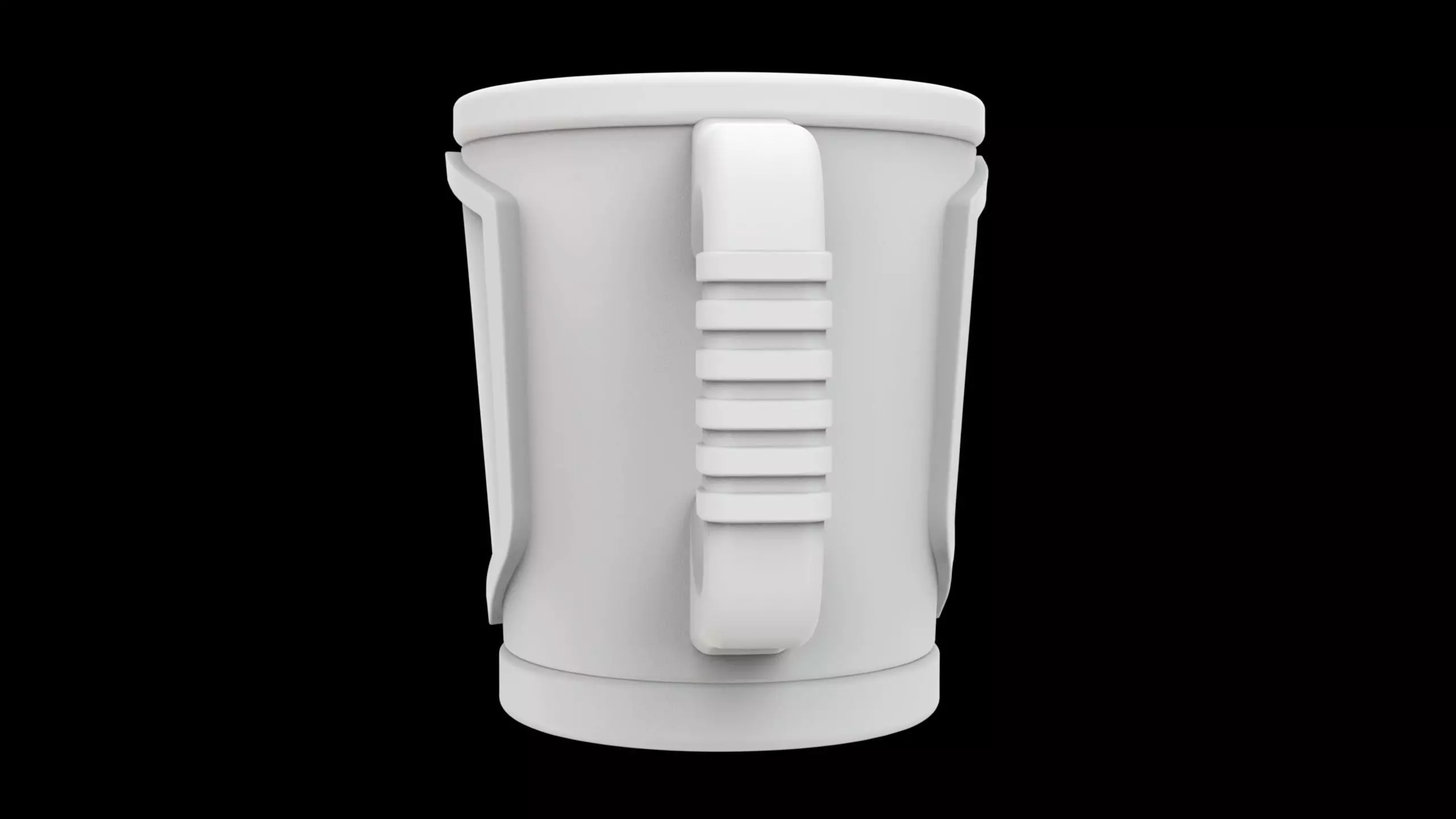 Frost Shield One-Handle Pint Cozy 3D Printable Utility Holder 3D print model_2