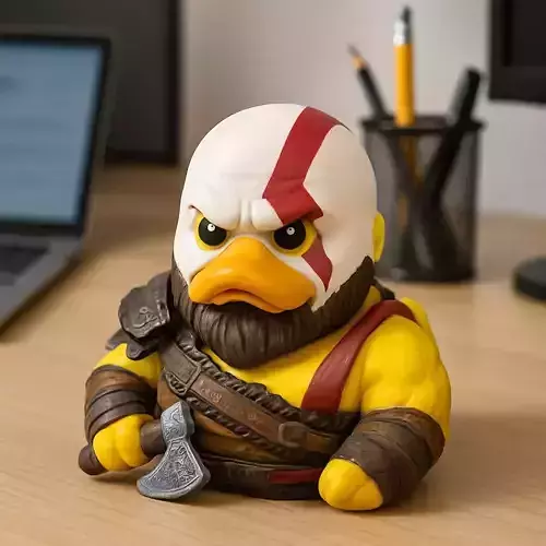 Rubber Duck - Krados model - 3D print