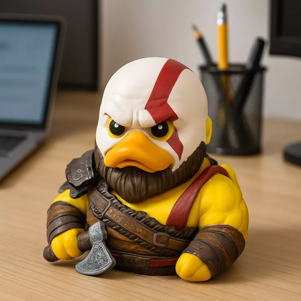 Rubber Duck - Krados model - 3D print 3D print model_0