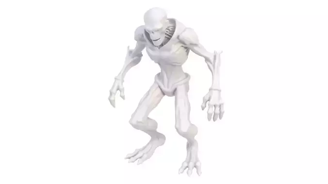 Monster character 02 3D model