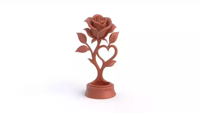 Rose Statue 