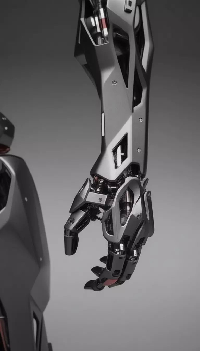 Cybernetic Titan Advanced Exoskeleton Warrior Low-Poly 3D Low-poly 3D model_7