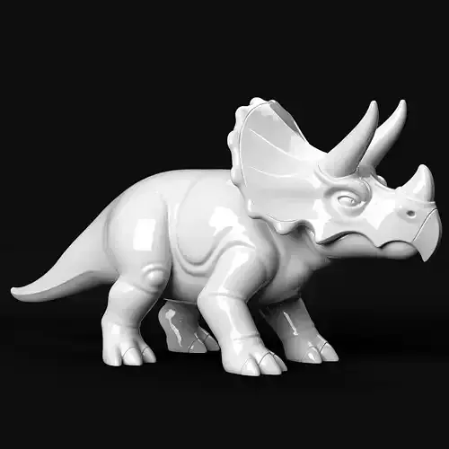 Triceratops 3D print model