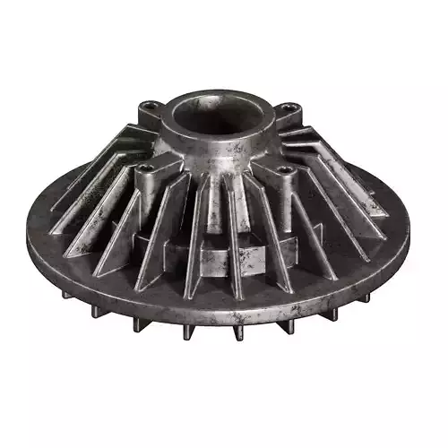 Rusty Engine Cooling Fan Clutch