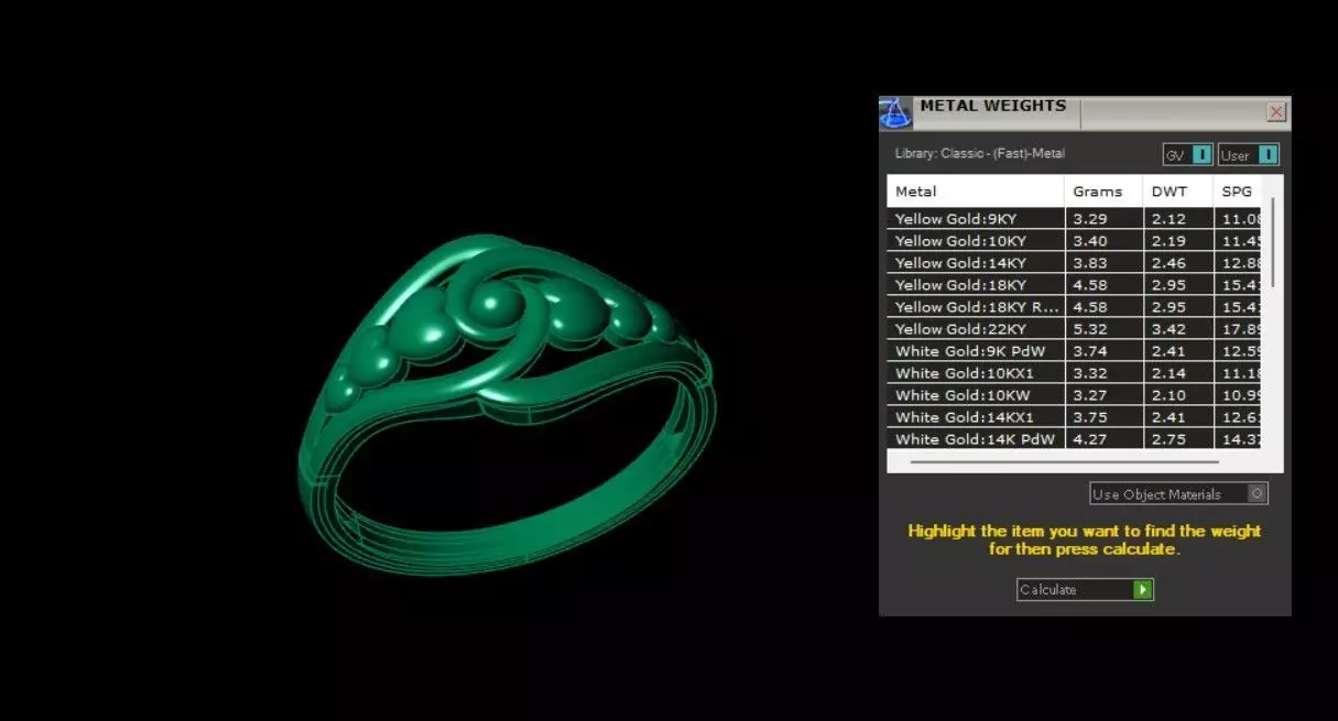 Rings 3D print model_3
