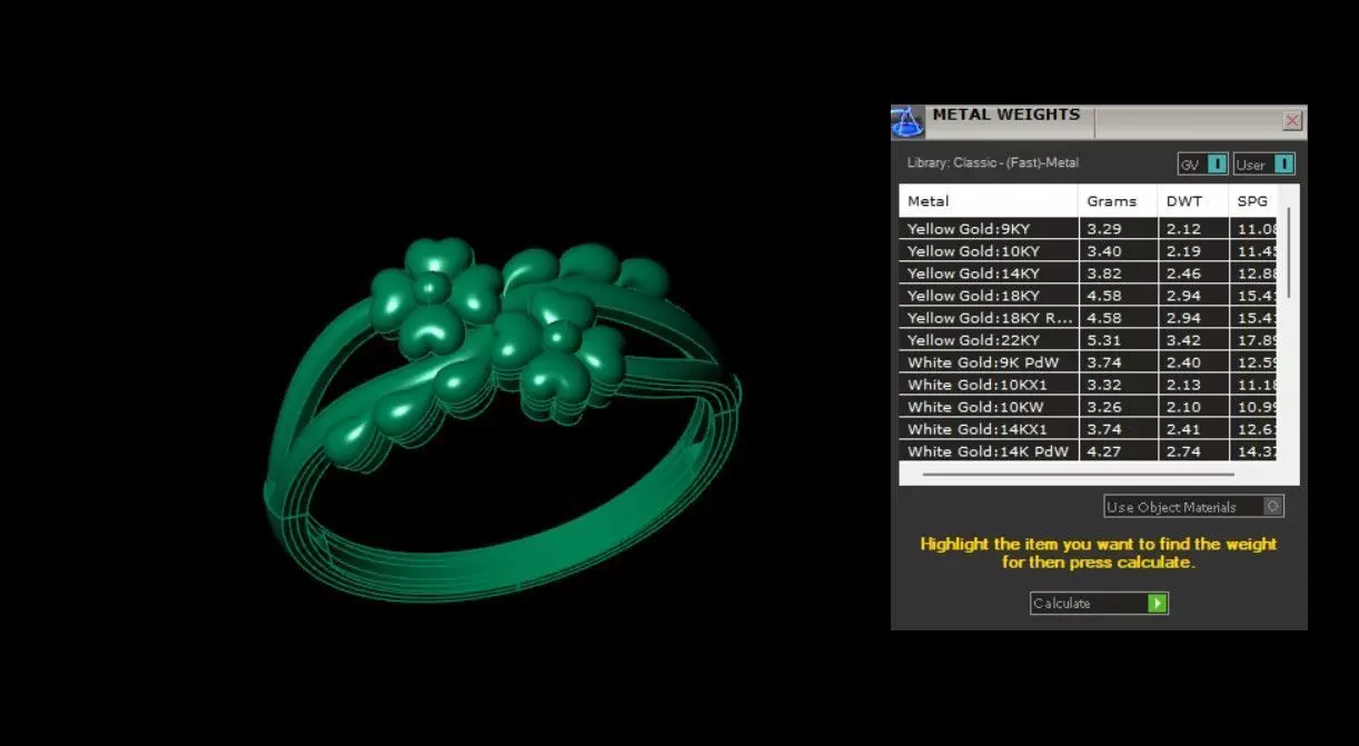 Rings 3D print model_3