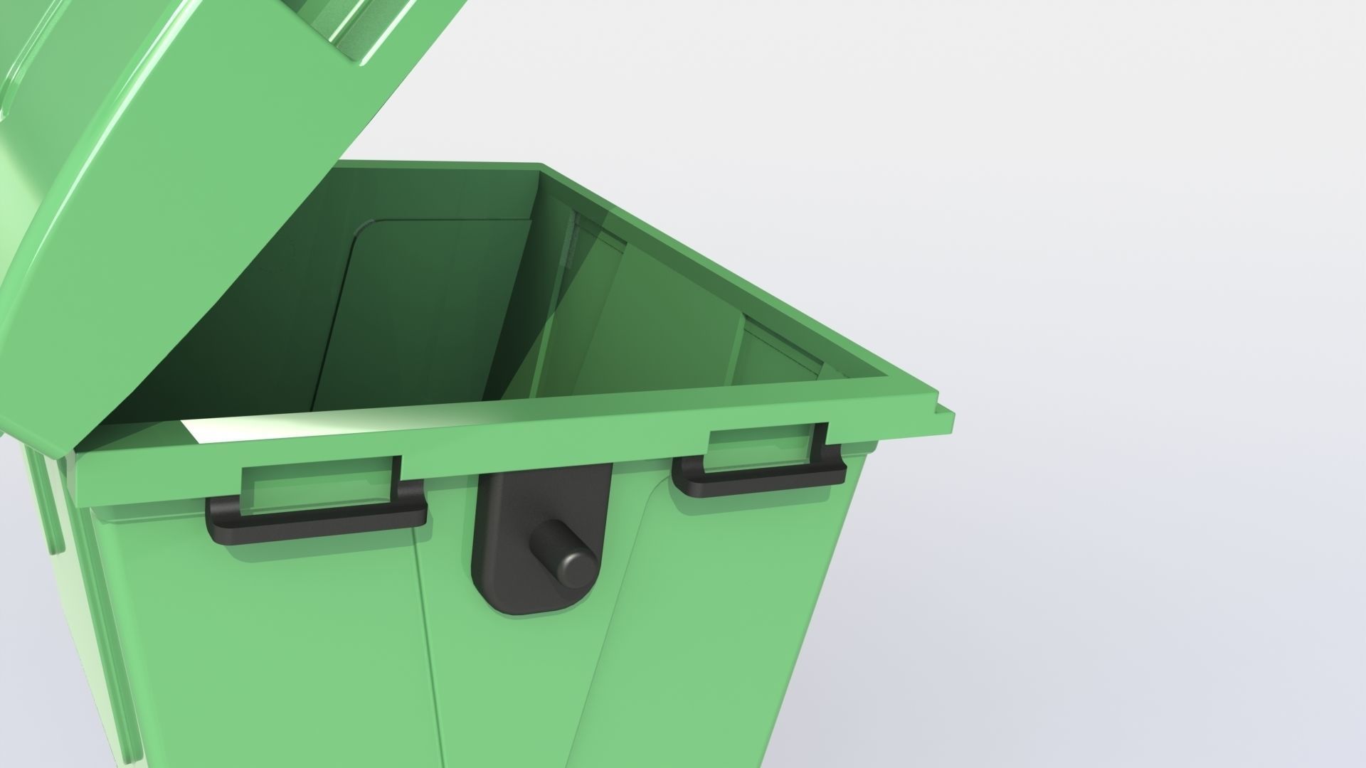 Garbage Dumpster 3D model_5
