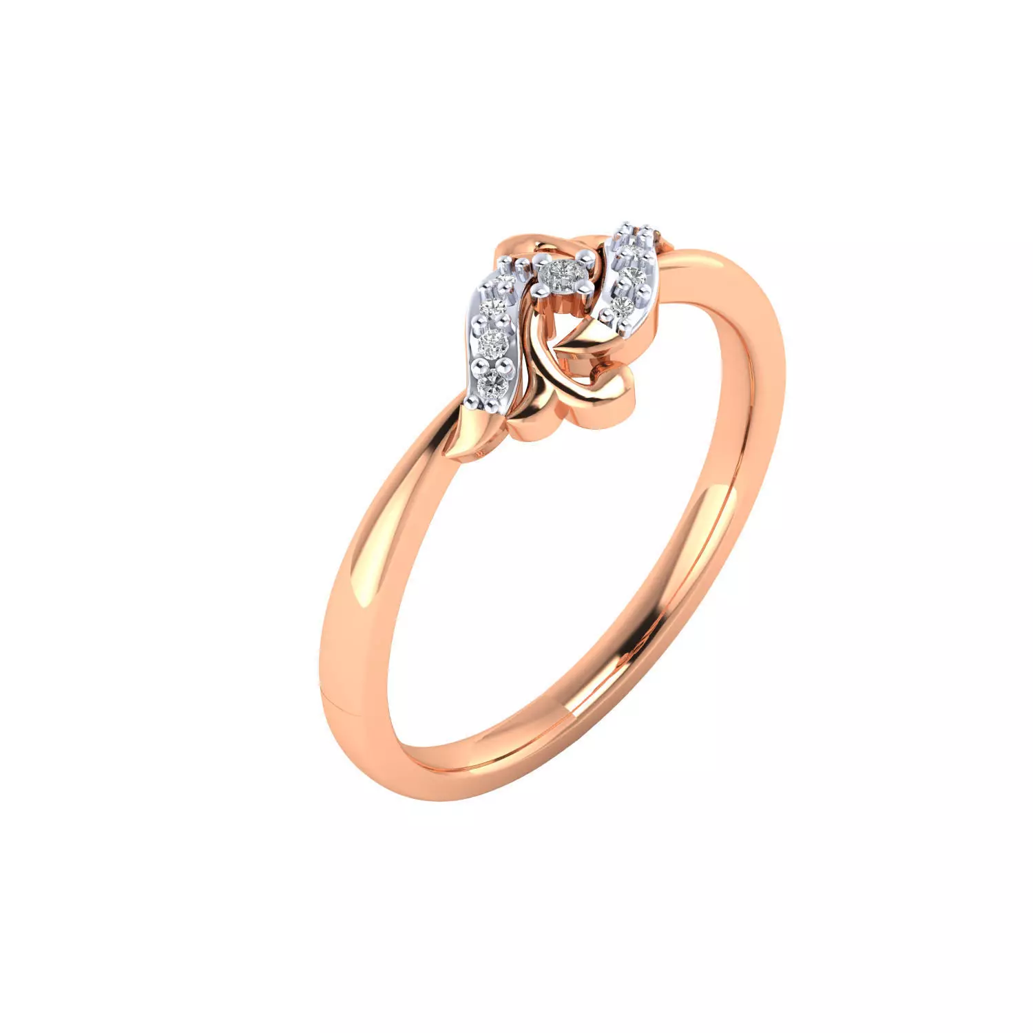 Women Ring Render 3dm STL MTL SLC JCD OBJ FBX Details 3D print model_1