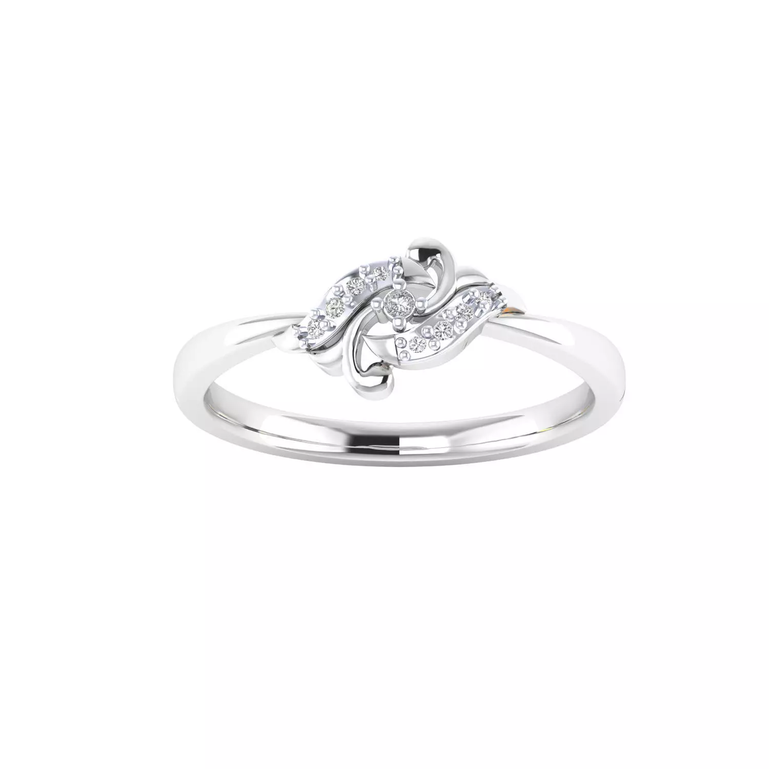 Women Ring Render 3dm STL MTL SLC JCD OBJ FBX Details 3D print model_22