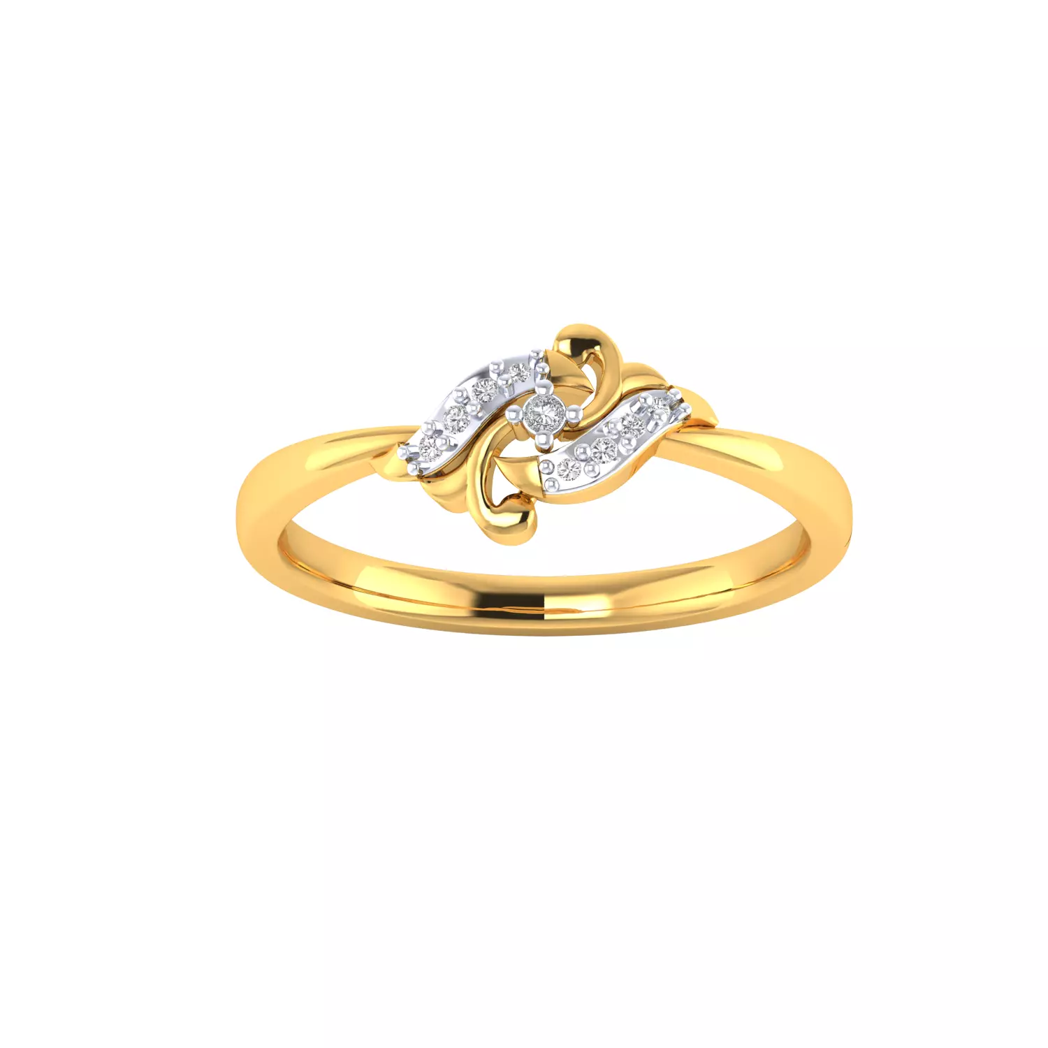 Women Ring Render 3dm STL MTL SLC JCD OBJ FBX Details 3D print model_11