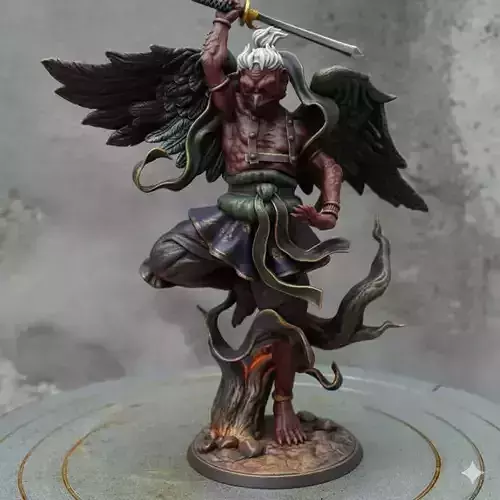 Karasu tengu 3d model 3D print model