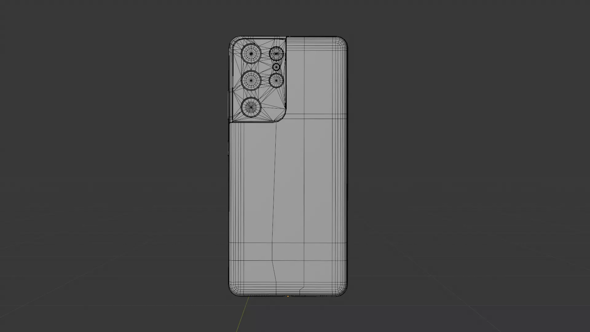Samsung Galaxy S21 Ultra 3D Model High Quality Smartphone Render Low-poly 3D model_5